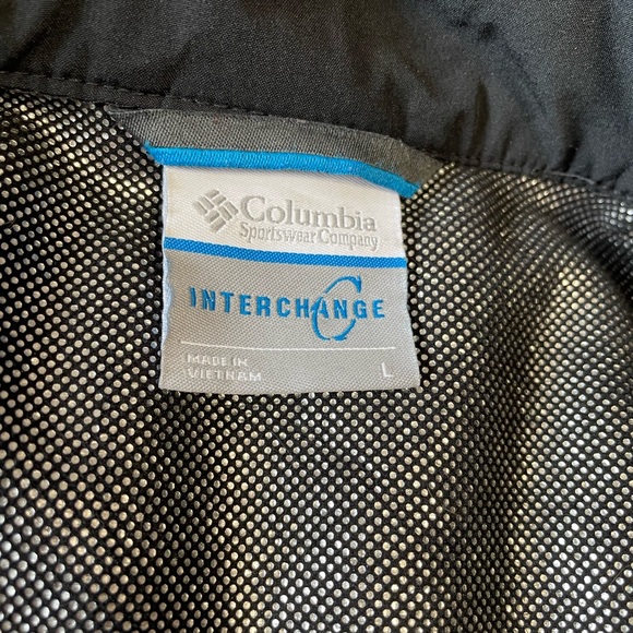 Columbia Mens Winter Jacket liner and outer jacket. Sz Large - Picture 4 of 9